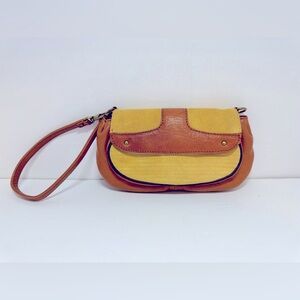 Cole Haan Tyler Suede Clutch Wristlet